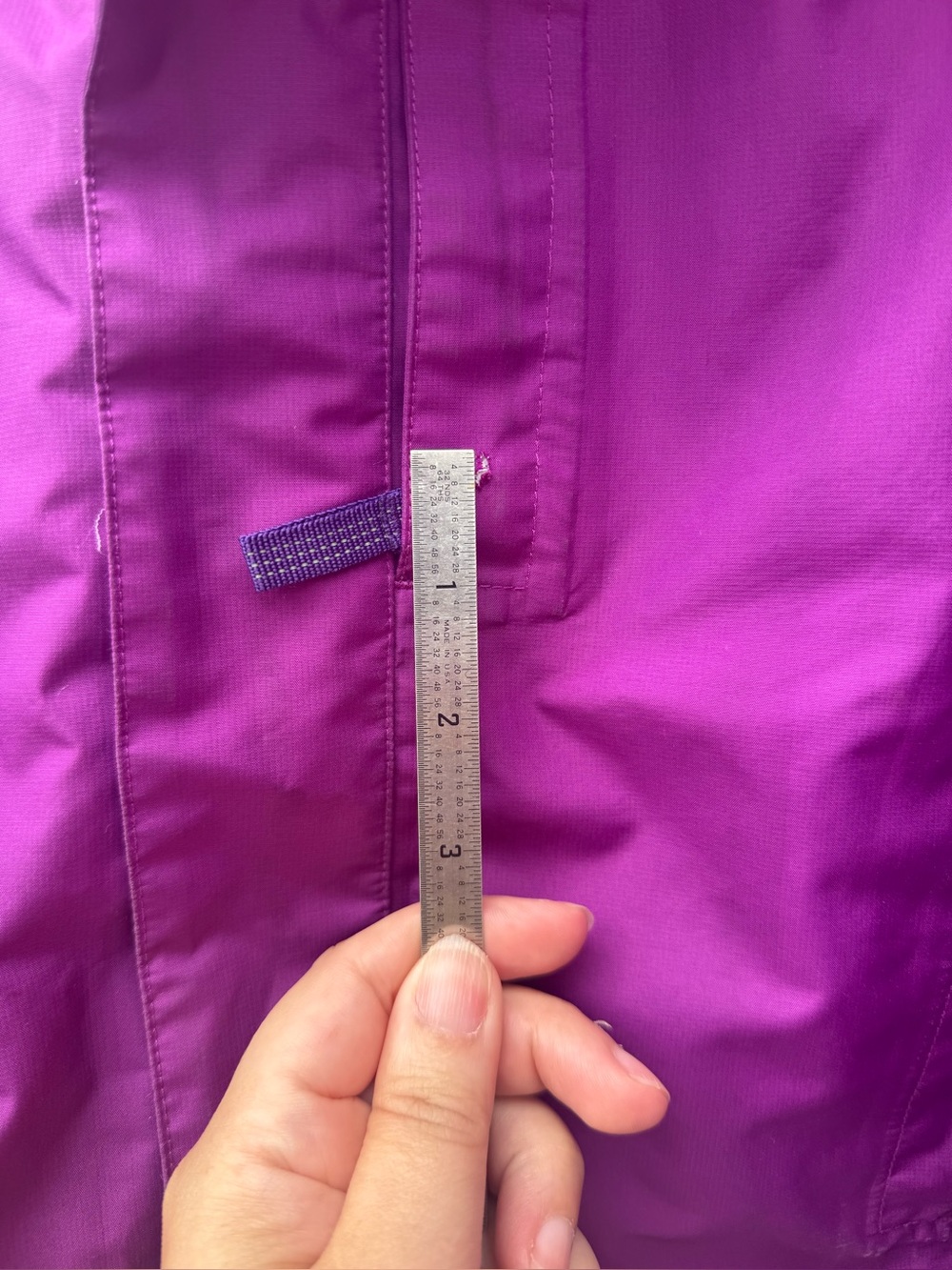 Patagonia Girls Winter Jacket 3-in-1 Purple Insulated Snow Coat - Picture 5 of 10